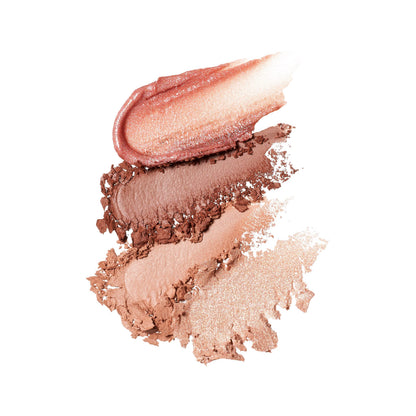 b idol Eye Palette Charming Pink Brown Eyeshadow