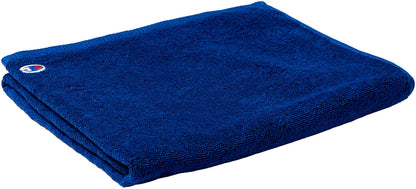 Marushin Sports Towel with Major Patch 34x110cm in Navy