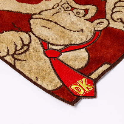 Marushin Face Towel Donkey Kong Organic Cotton Antibacterial 34x80cm