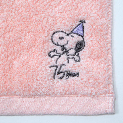 Nishikawa Snoopy Face Towel 34X80cm Soft and Absorbent Cotton