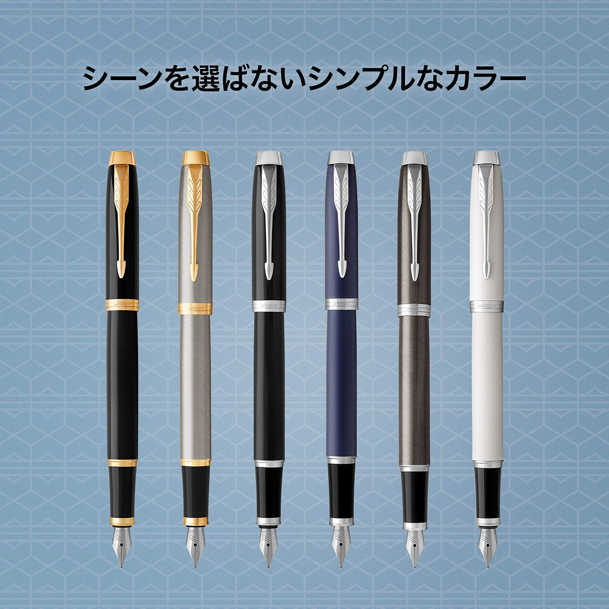 PARKER Fountain Pen IM Black CT Fine Point Gift Boxed