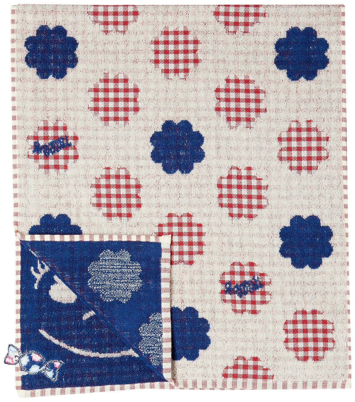Marushin Face Towel Peko&amp;Poko Smile Milky Cotton Antibacterial 2 Sizes