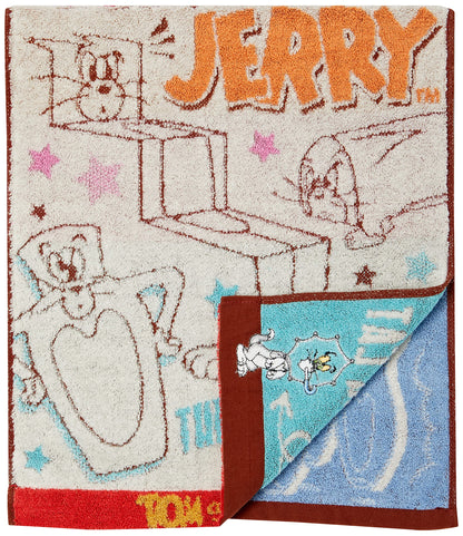Marushin Face Towel Tom and Jerry Mistake Tom Cotton Antimicrobial