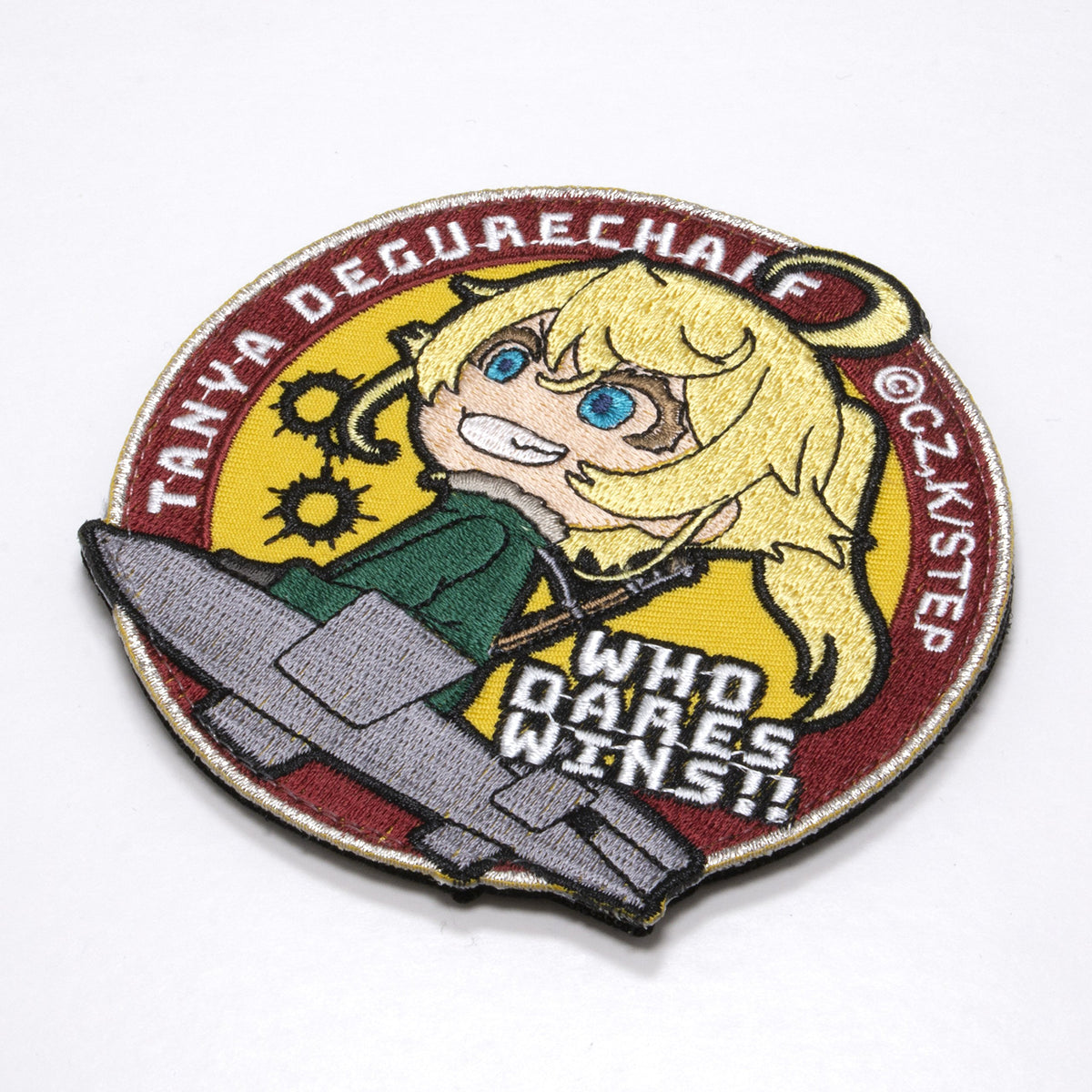Groove Garage Tanya Who Dares Wins Velcro Patch for Collectors