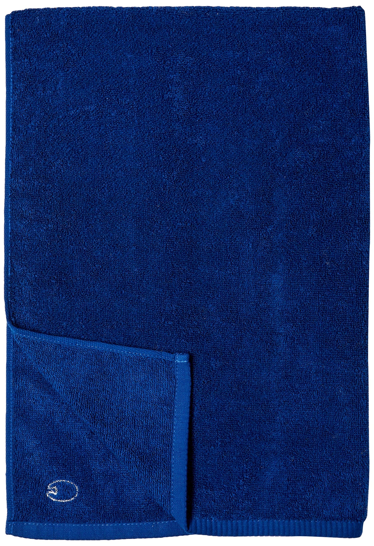 Marushin Face Towel with Major Patch Navy 34x80cm