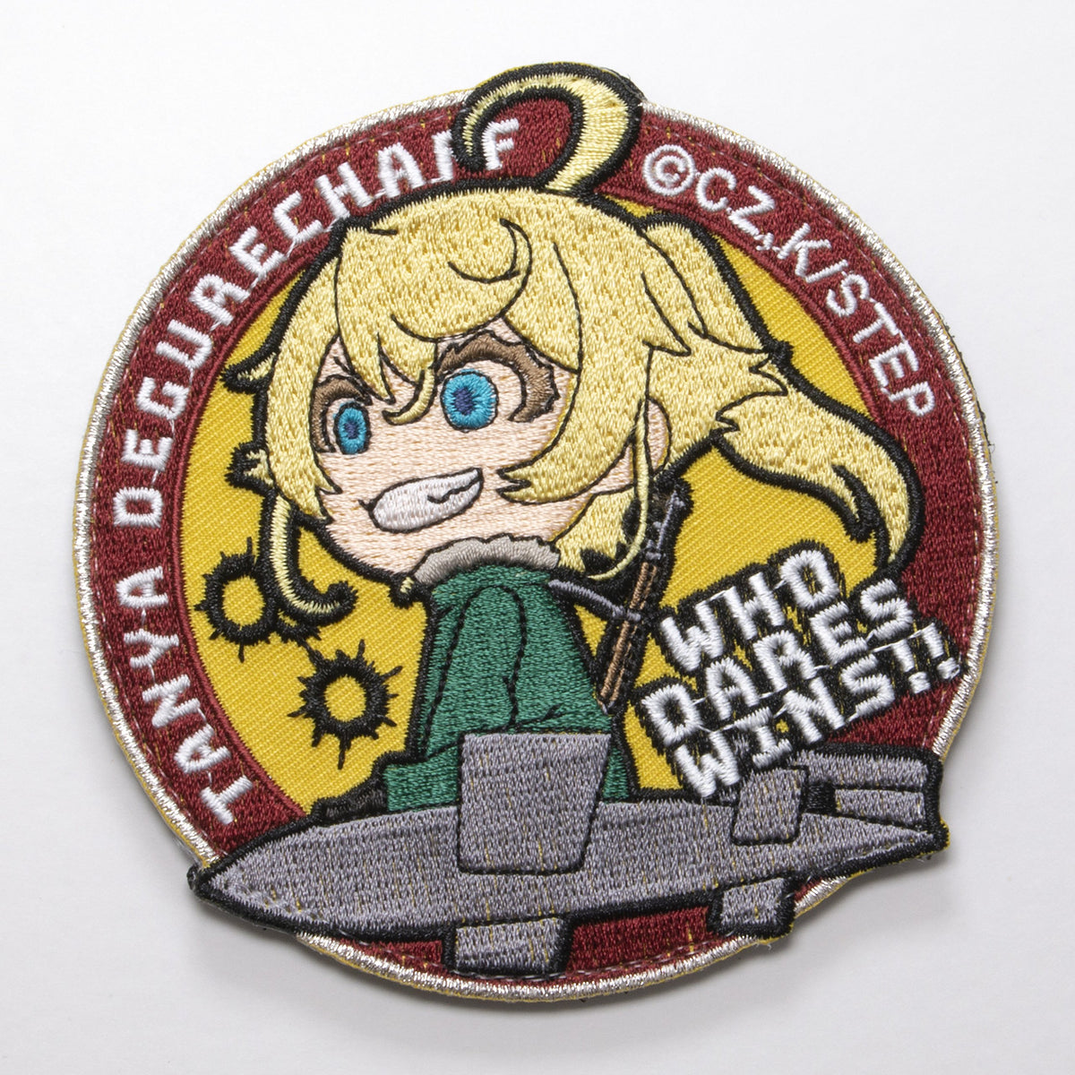 Groove Garage Tanya Who Dares Wins Velcro Patch for Collectors