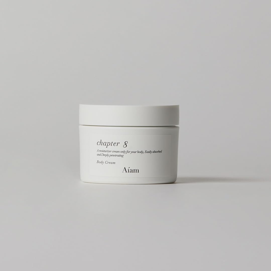 Aíam Body Cream Chapter 8 200g Hydrating Moisturizer for Japanese Skincare