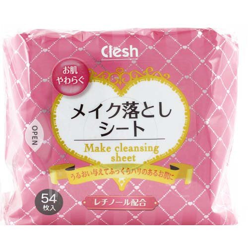 addgood Clesh Makeup Remover Sheets, 54 sheets with retinol