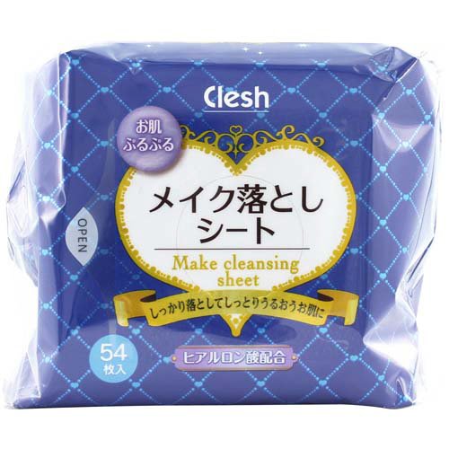 addgood Clesh Makeup Remover Sheet Hyaluronic Acid 54 Sheets