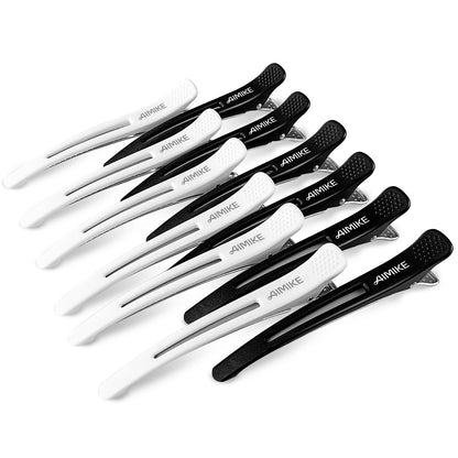 AIMIKE Clips à Cheveux 12 Pièces Pour Coiffure Professionnelle
