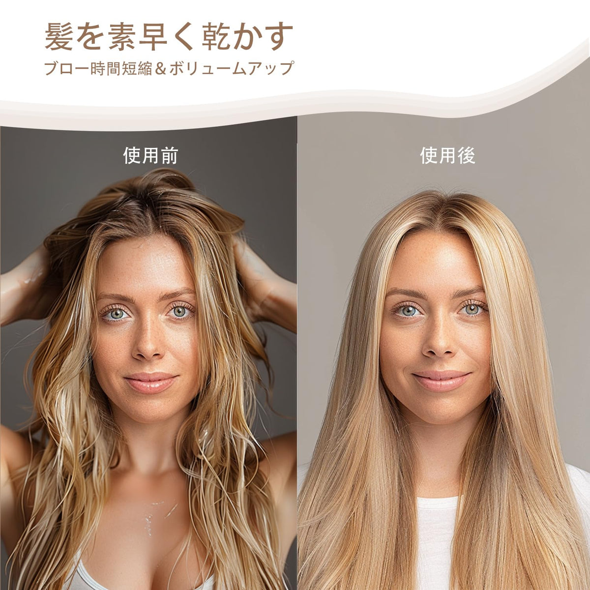 AIMIKE Round Brush for Hair Styling with Nano Ceramic Ion Technology