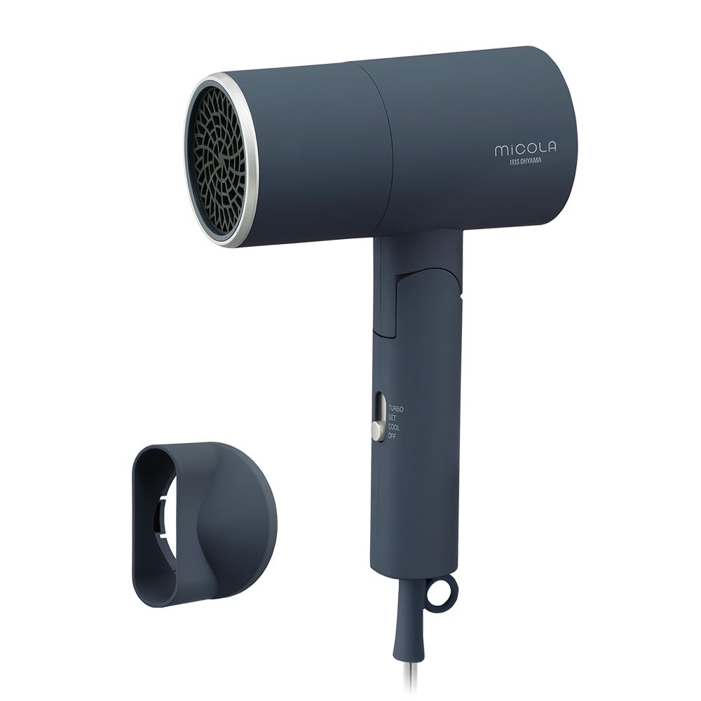 IRIS OHYAMA Ion Hair Dryer with Infrared Technology and Negative Ions