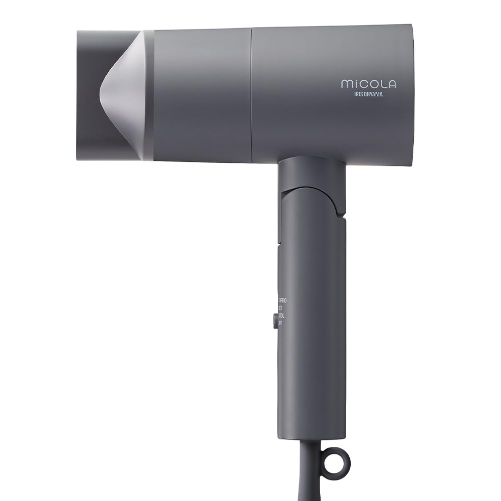 IRIS OHYAMA Hair Dryer High Power Fast Drying Lightweight HDR-M101-H
