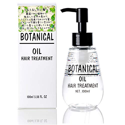 Bishouakari Botanical Hair Oil 100ml for Smooth and Shiny Hair