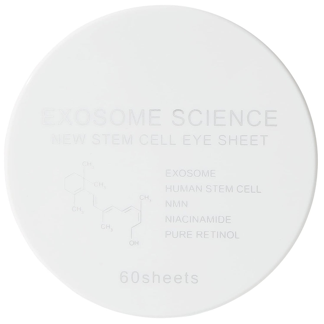 Bishouakari EXOSOME SCIENCE Eye Sheets, Round Type, 60 Sheets