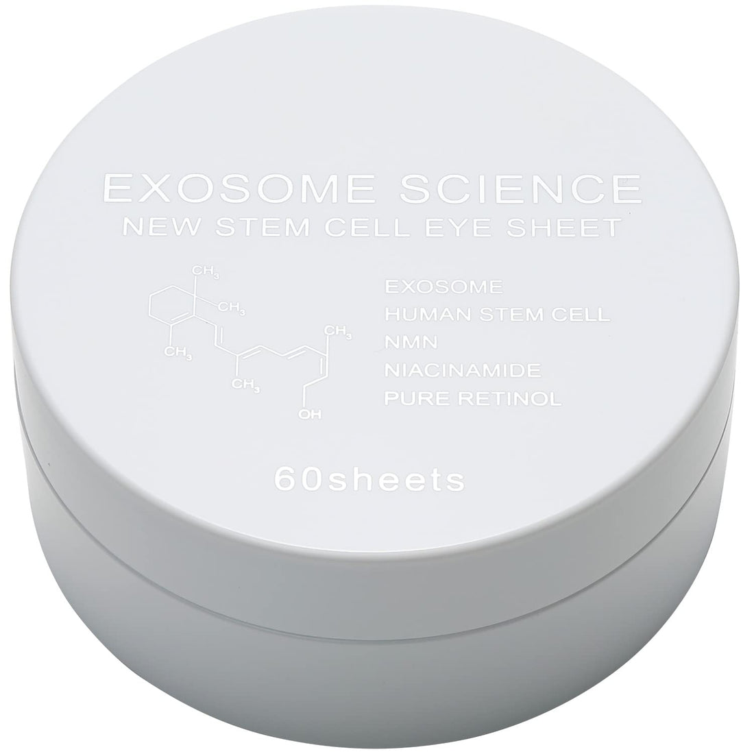 Bishouakari EXOSOME SCIENCE Eye Sheets, Round Type, 60 Sheets