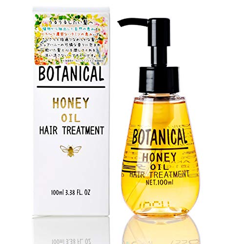 Bishouakari Botanical Honey Hair Oil 100ml for Smooth Hair