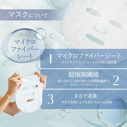 ALFACE Peel Milk Mask 4 Sheets for Smoother Skin Texture