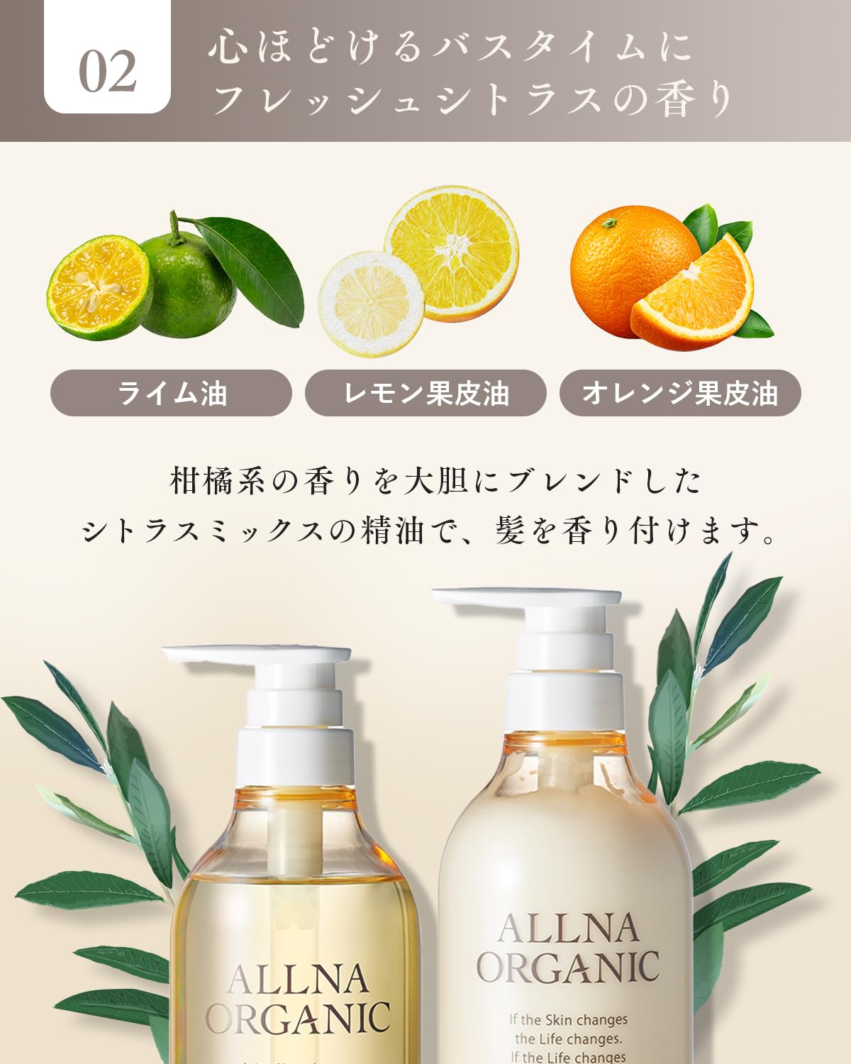 ALLNA ORGANIC Moisturizing Shampoo and Treatment Set 400ml