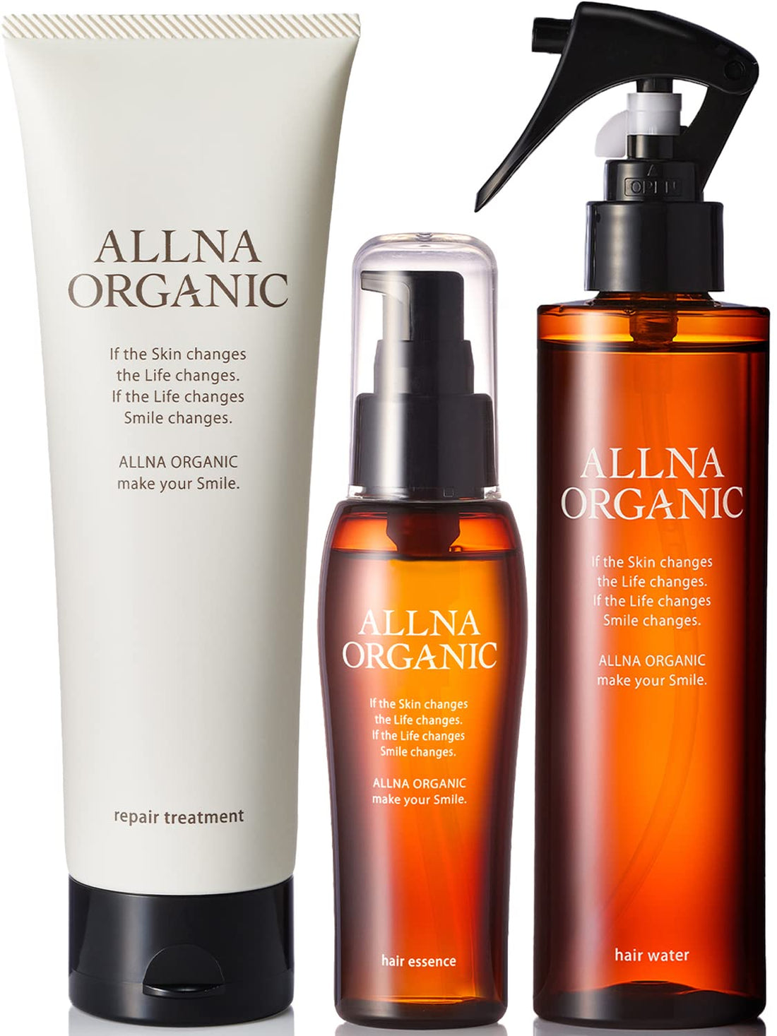 ALLNA ORGANIC Hair Care Set for Smooth and Shiny Hair