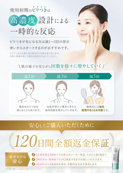 ALYSSUM SKIN PHILOSOPHY Deep AZ Azelaic Acid Cream 50g Set