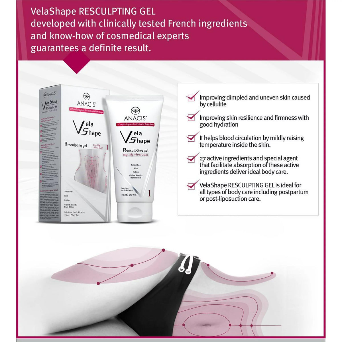 ANACIS Resculpting Gel for Body Contouring 150ml