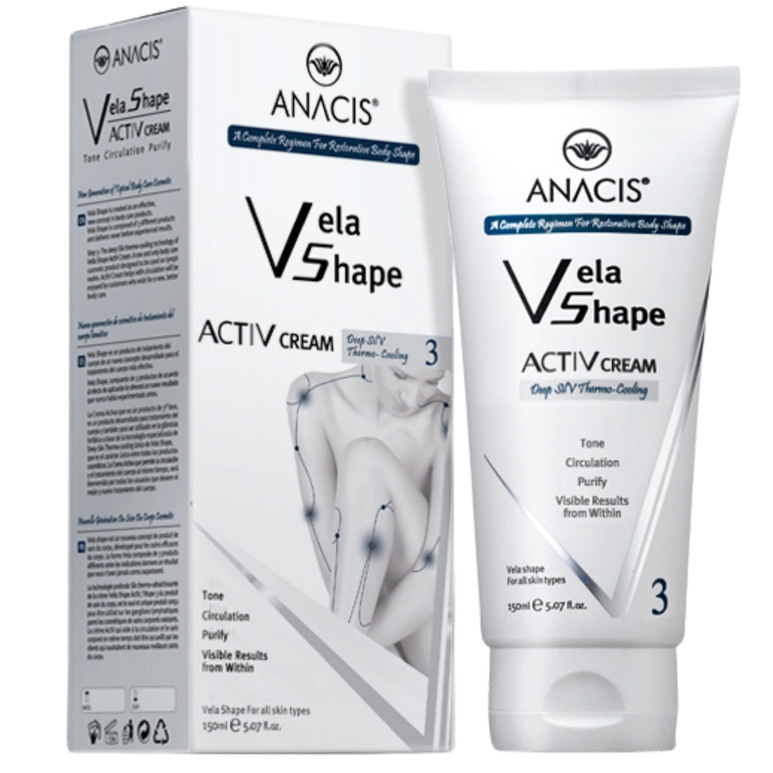 ANACIS Active Cream for Body Massage 150ml
