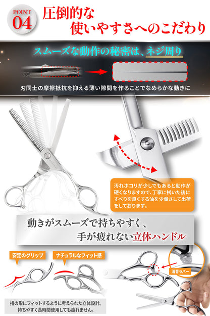 anbieel Hair Thinning Scissors for Self-Cutting