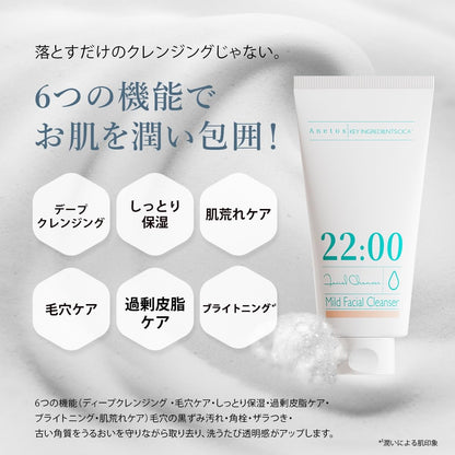 Anetos Mild Facial Cleanser 50ml for Gentle Cleansing and Pore Care