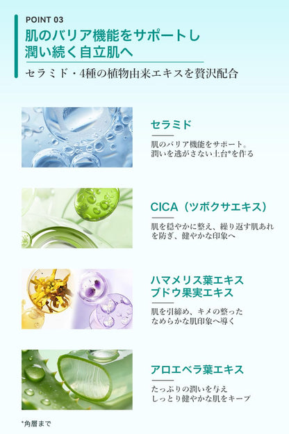 Anetos Treatment Serum 15ml with CICA and Ceramides for Japanese Skincare