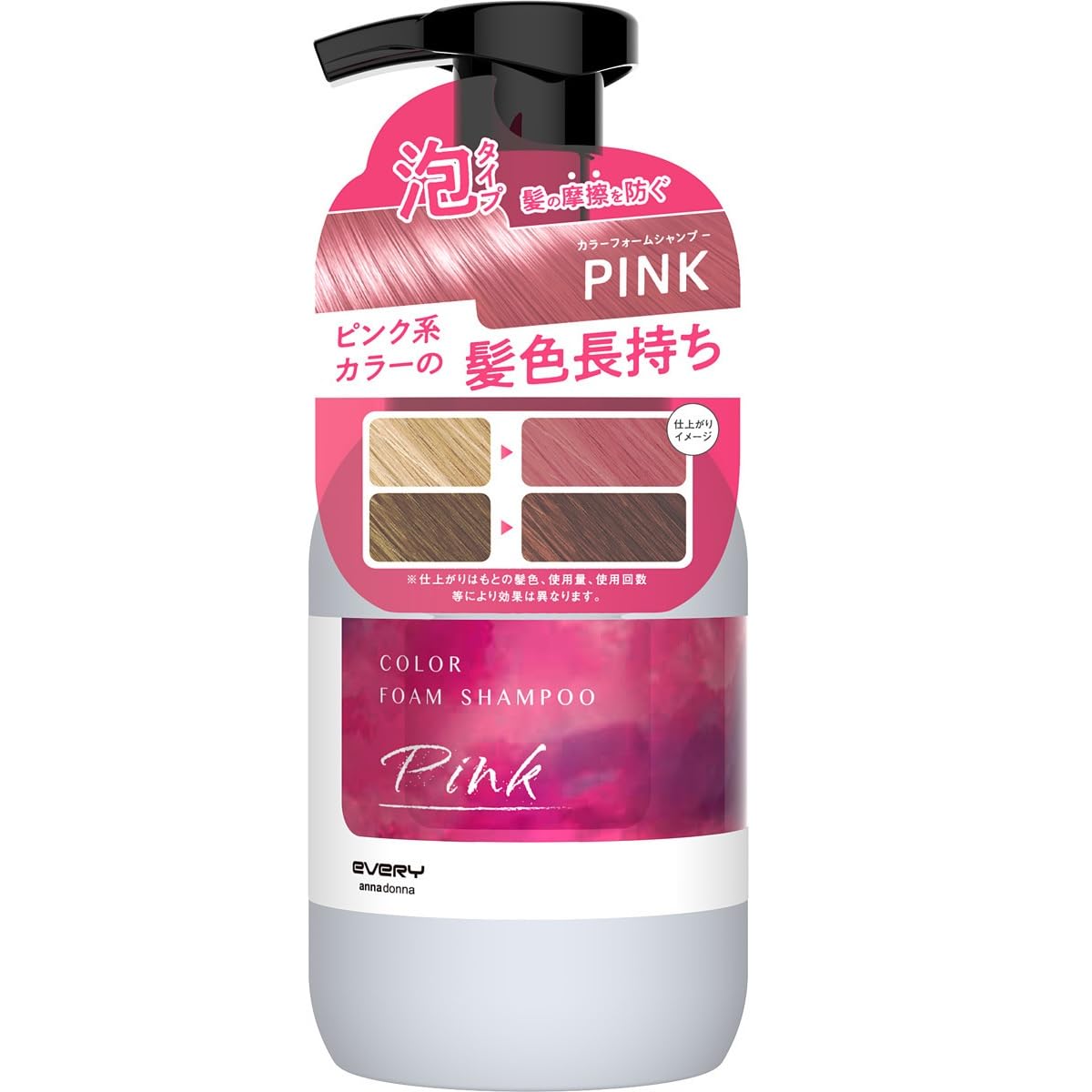 Anna Donna Every Color Foam Shampoo Pink 1pc