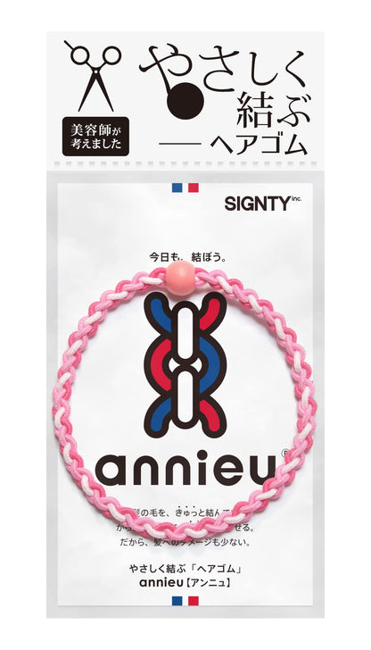 annieu Hair Tie Bracelet Pink Hair Accessory for Everyday Use