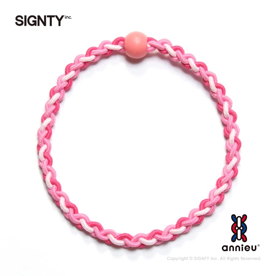 annieu Hair Tie Bracelet Pink Hair Accessory for Everyday Use