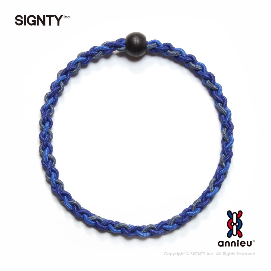 annieu Hair Tie Bracelet Accessory for Everyday Use - Moss Blue
