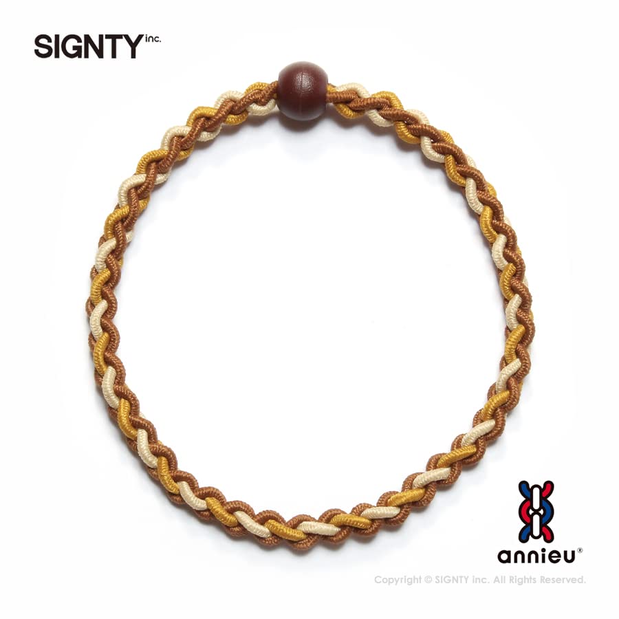 annieu Hair Accessory Bracelet Light Brown for Everyday Use
