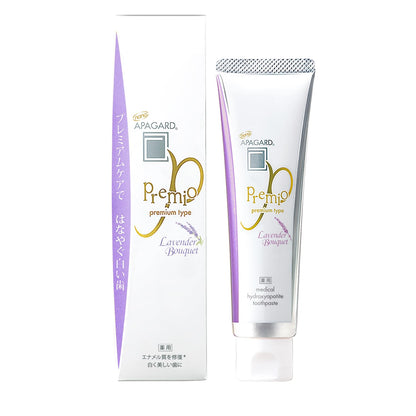 APAGARD Premio Lavender Bouquet 105g Whitening Toothpaste for Stains and Cavity Prevention