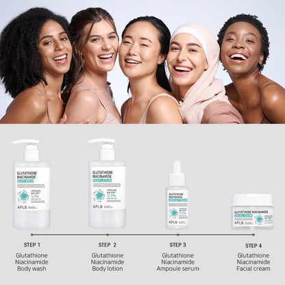 APLB Lotion Corporelle à la Glutathion et Niacinamide 300ml