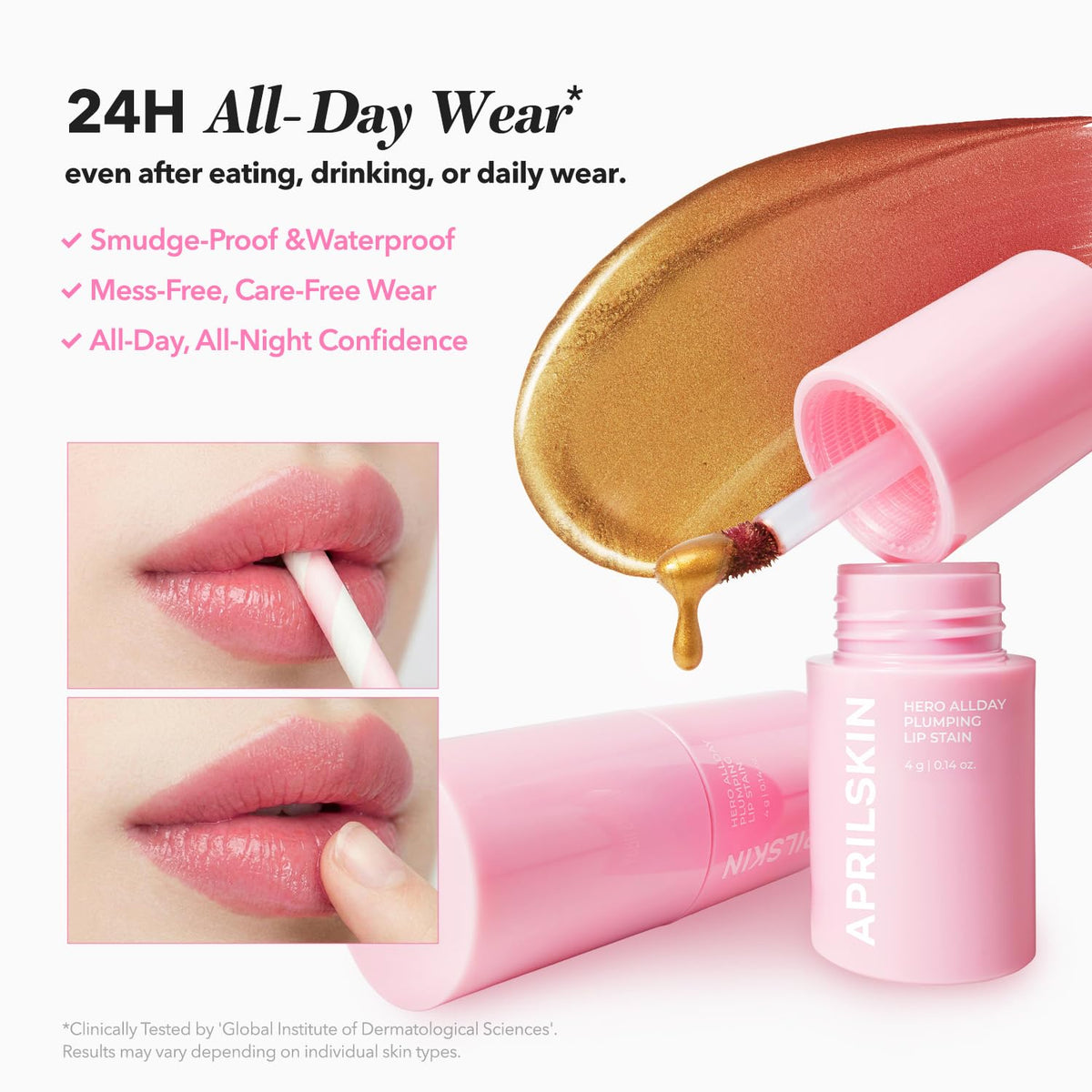 APRILSKIN Hero Lip Tattoo Tint Long-Lasting Color