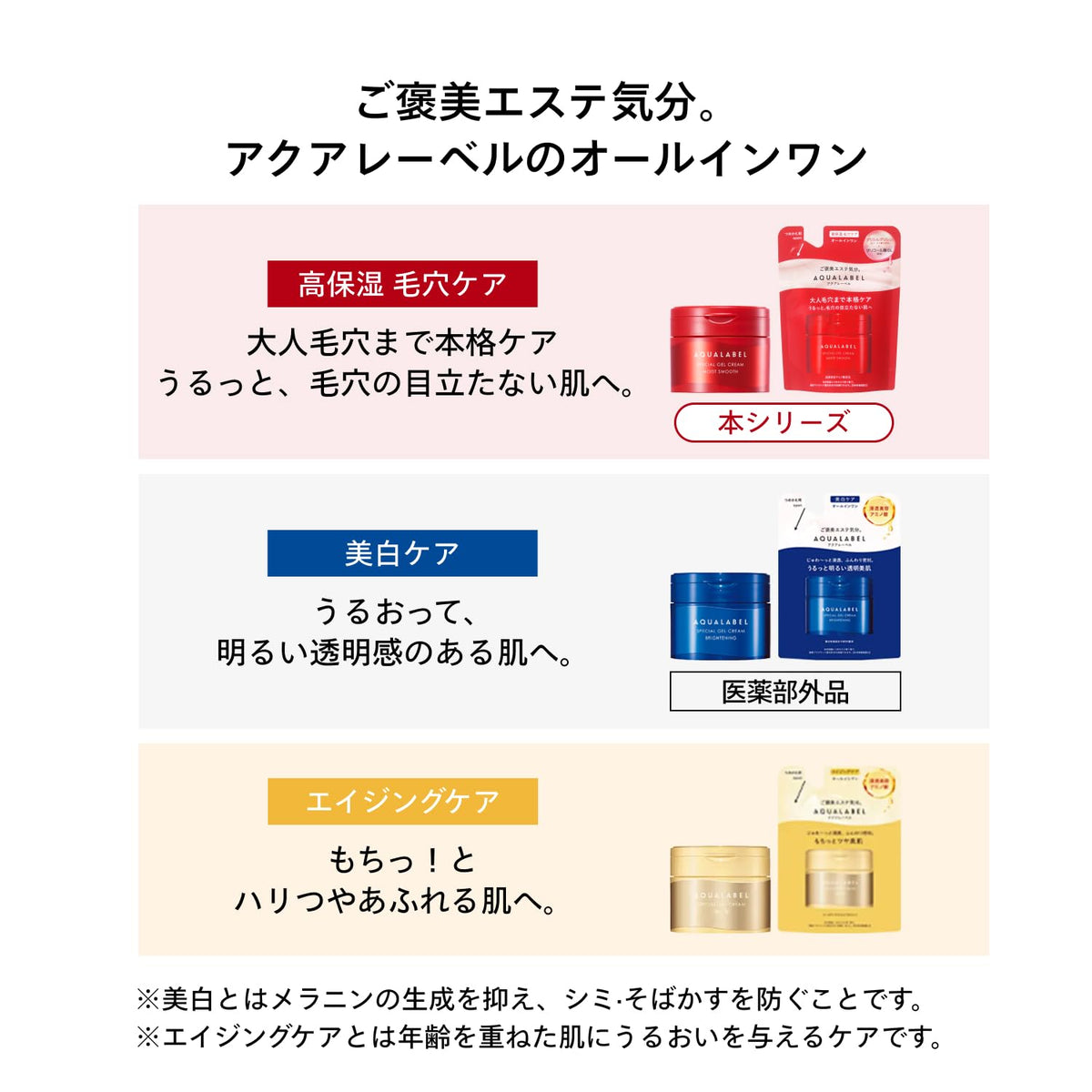 AQUALABEL Special Gel Cream EX Moist Smooth Refill 81g for Japanese Skincare