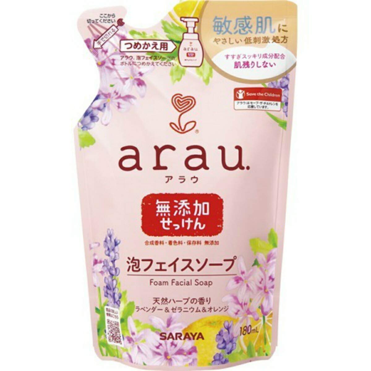 arau. Arau Arau Foaming Face Soap Liquid with Natural Herbs Refill 180ml