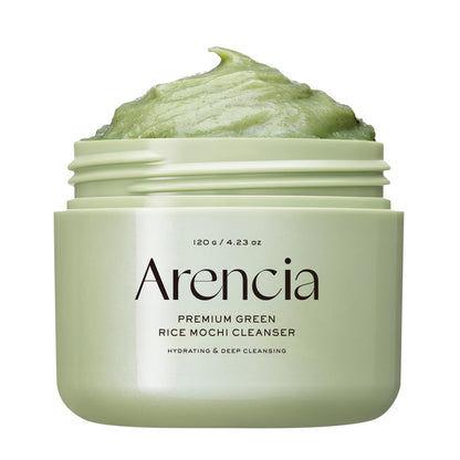 Arencia Premium Moti Soap Green 120g for Japanese Skincare
