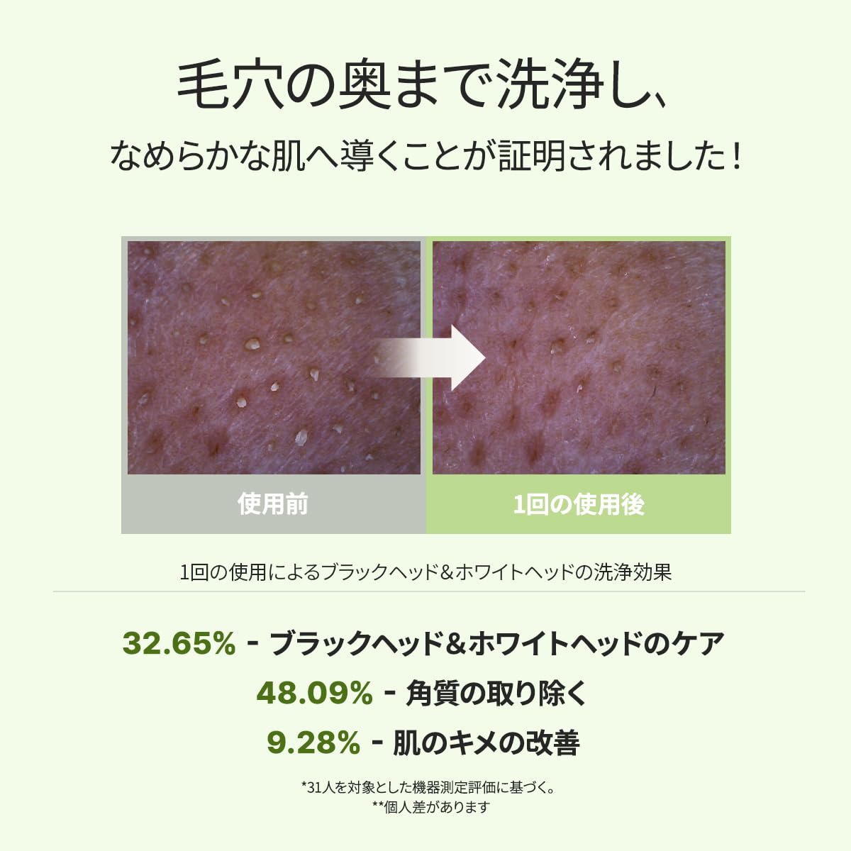Arencia Premium Moti Soap Green 120g for Japanese Skincare