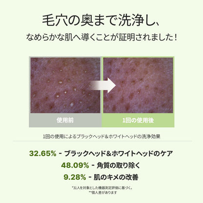Arencia Premium Moti Soap Green 120g for Japanese Skincare