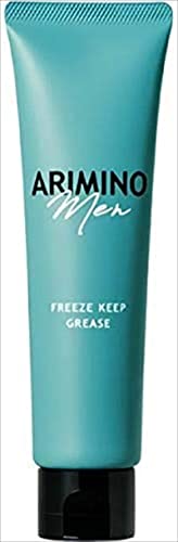 ARIMINO Men Freeze Keep Grease Gel Clear 100g for Strong Hold