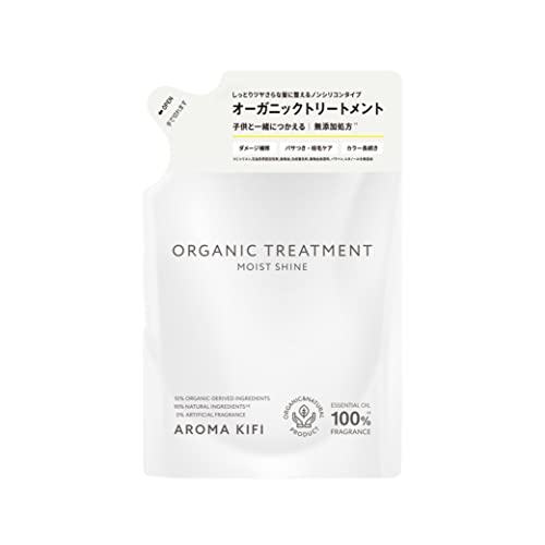 ARROMAKIFI Organic Treatment Refill 400mL Moist Shine Citrus Aroma Scent