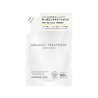 ARROMAKIFI Organic Treatment Refill 400mL Moist Shine Citrus Aroma Scent
