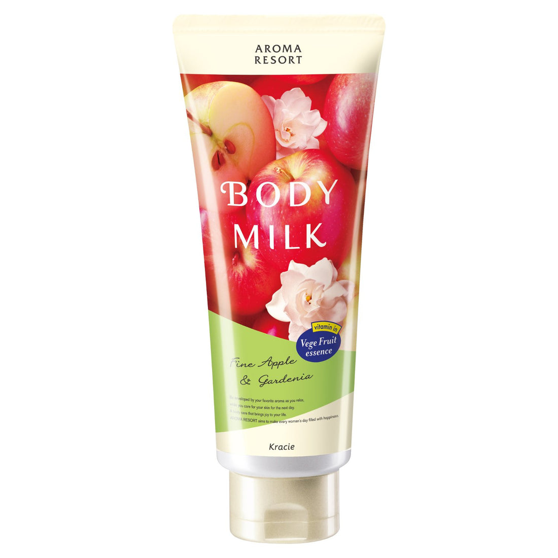 Aroma Resort Body Milk Fine Pineapple & Gardenia 200g Moisturizing Formula