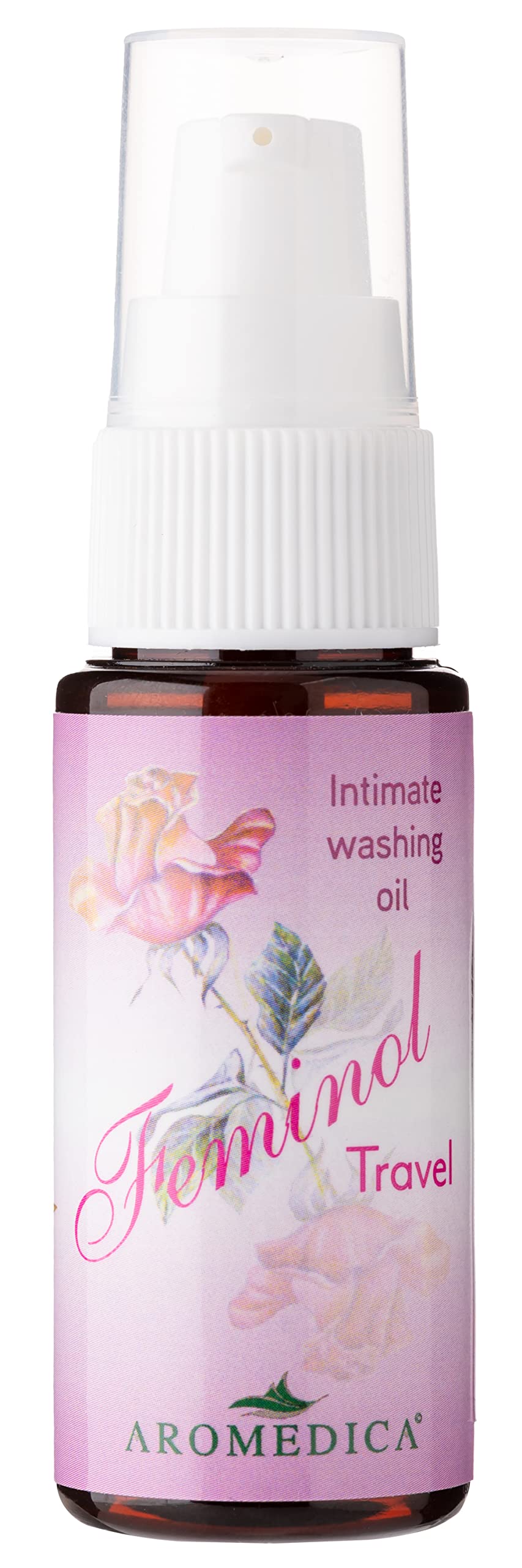 AROMEDICA Feminol Travel Cleansing Oil 30ml for Delicate Skin Care