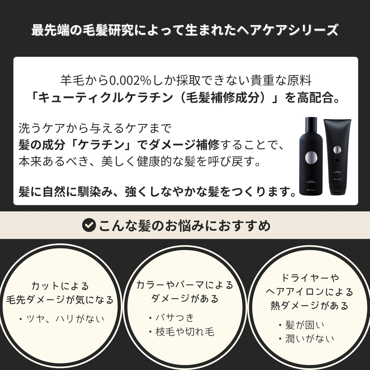 Arpeggio Select Fiber Shampoo 300ml and Fiber Treatment 250g Set