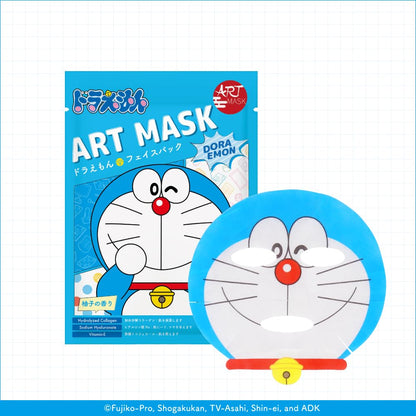 ARTMASK Japanese Sheet Mask Set featuring Kabuki and Doraemon